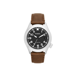 Horlogeband Fossil AM4512 Leder Bruin 22mm